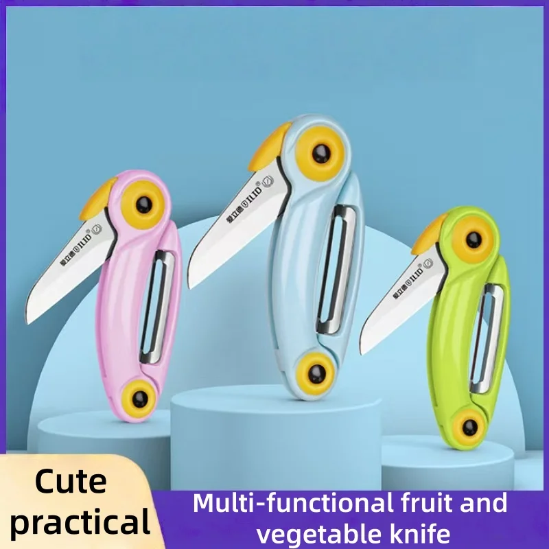 Multifunctional Stainless Steel Ceramic Fruit Knife vegetable Peeler Home Use Kitchen Tool for Cutting And Peeling