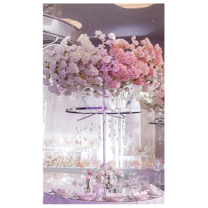 

Wedding Supplies Event Table Decoration Geometric Centerpiece Stand Road Lead Flower Stand Arrangement Table Centerpiece