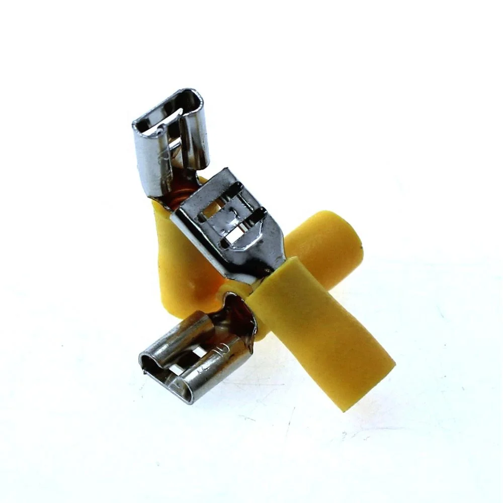FDD5.5-250 PVC Female Cable Disconnect Pure Copper Insulation Terminal Connector