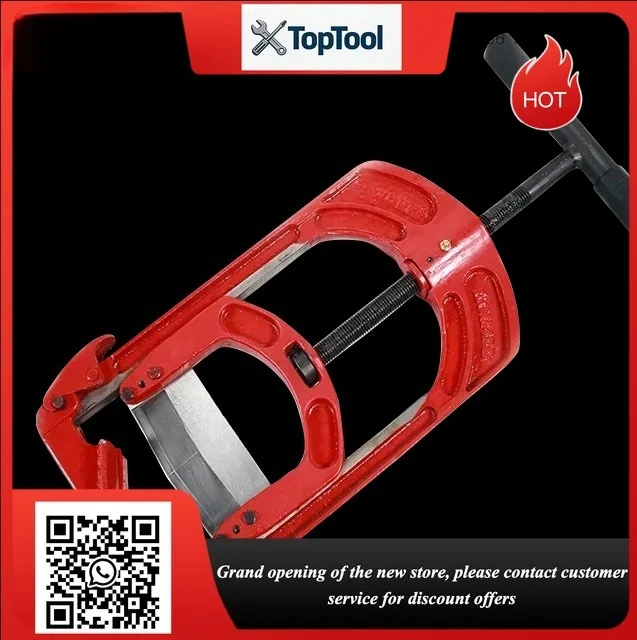 Hot sale 62mm-125mm small manual guillotine pvc pipe cut machines
