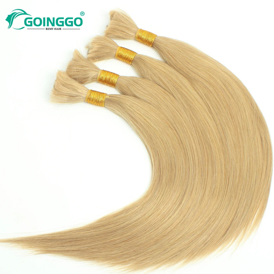 ผมถักเปียสีบลอนด์สกปรกแบบเป็นมัด ไม่มีเส้นใยต่อผม ผมแท้ 100% สำหรับถักเปีย 100 กรัม ผมเรมี่แบบตรงเป็นมัด