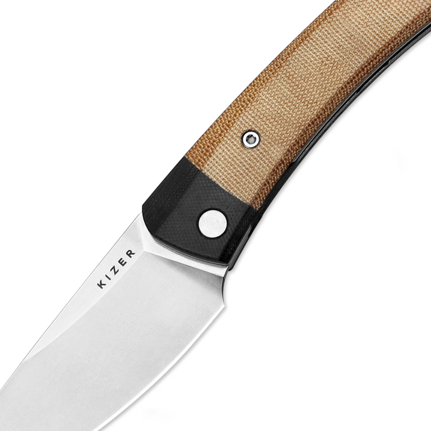 Kizer Hunting Folding Knife Momo V4663A1/V4663A2 Nitro-V With  Black G10&Micarta Handle For 2025 New Survival EDC Tools Knives