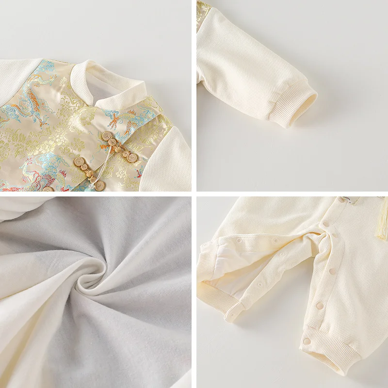 Nuovo vestito cinese per bambini Sle Vestiti autunnali Vestito per bambini Rer per celebrazione di 00 giorni e pantaloni lunghi a vita alta da indossare all'aperto