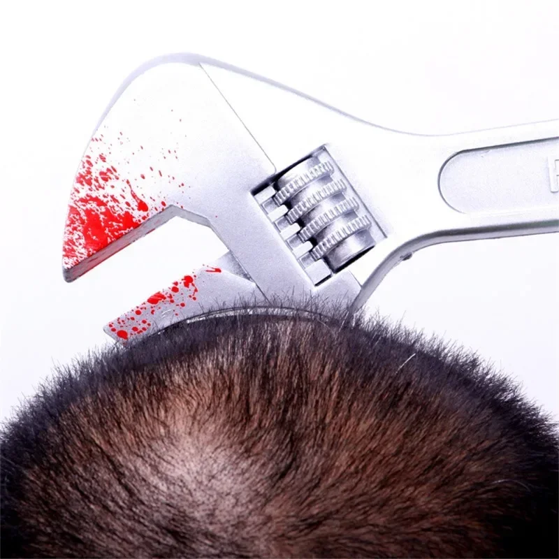 هالوين الرعب الدعائم الدم وهمية الفأس مناشير سكين عقال لجميع القديسين حفلة تنكرية الأذى الدعائم لوازم الديكور #3