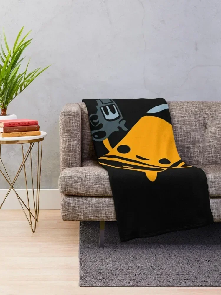 Enter The Gungeon Bullet Fanart Throw Blanket