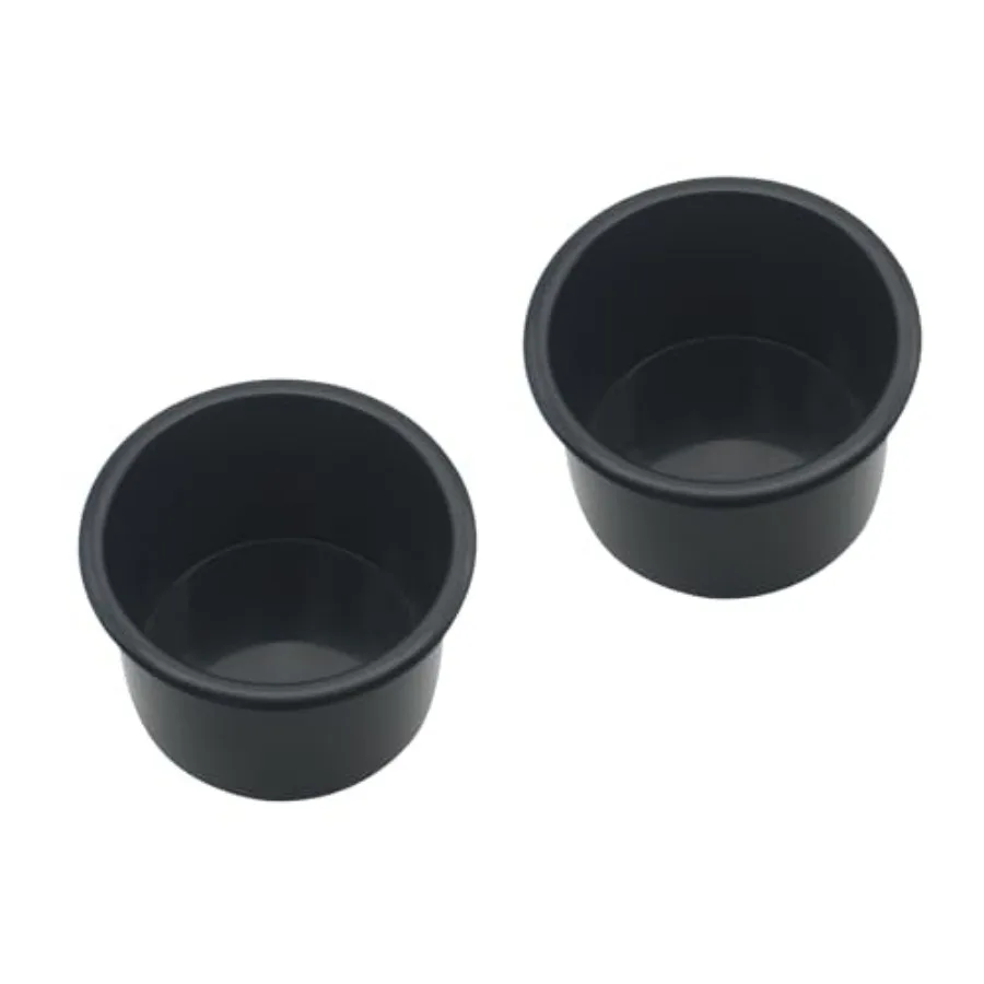 

2 PCS Cup Holder Insert Replacement Drop in Beverage Drink Holder Recliner-Handles Plastic Cup Holder Insert for RV Couch Sofa