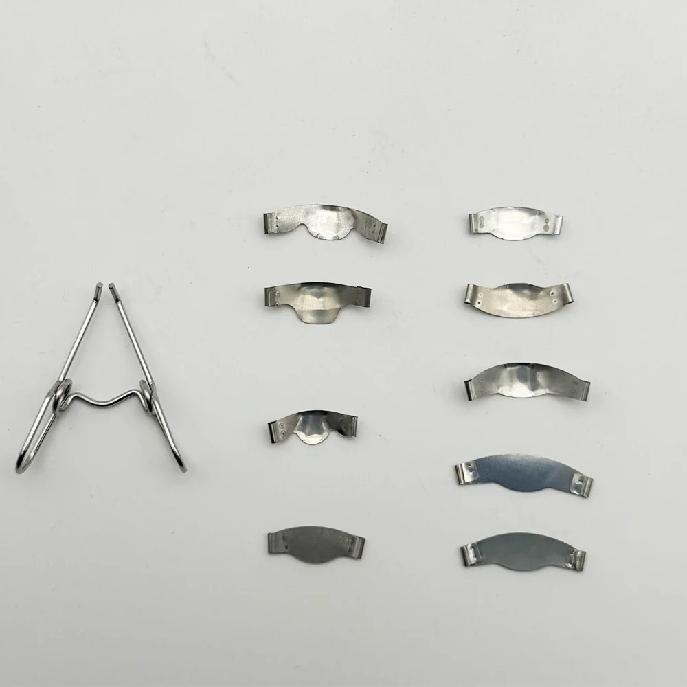 36pcs Dental Matrix System Sectional Contoured Metal Bands with Clamping Separating Rings, Autoclavable Dentistry view 4