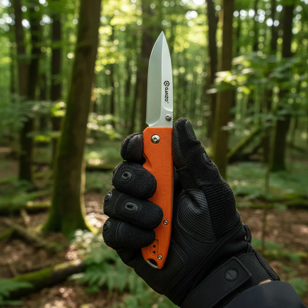 Ganzo G746-1 F746-1 G746-3 F746-3 Firebird F746-1 58-60HRC 440C hoja G10 cuchillo plegable supervivencia caza cuchillo de bolsillo táctico