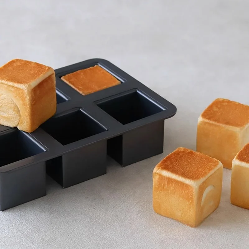 Small Square Baking Tray for Toast Bread Home Use Cotta Brand Aluminum Coated Japanese Style Baking Mold Kitchen Cooking Tools