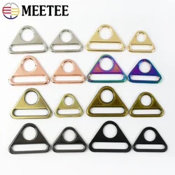 10Pcs 20/25/32/38mm Metal Bag Buckles for strap Bikini Bra Clasp Ring Buckle Anti-skid Belt Button Hook DIY Hardware Accessories