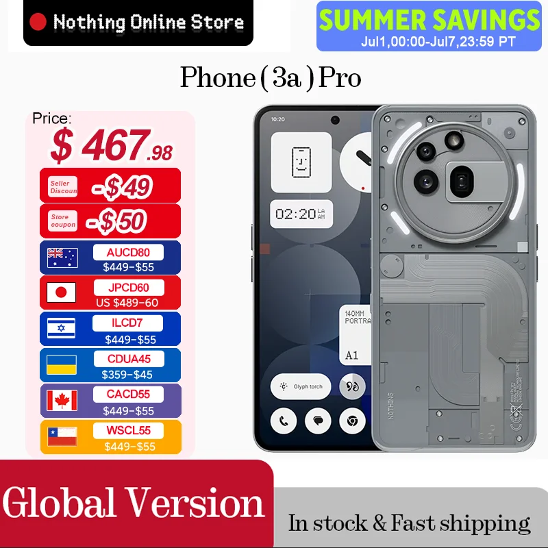 [V'ice_コンビニ払い❌ ] Nothing Phone 3a 256 スマートフォン nothing phone(3a) 256」の人気商品一覧・価格比較