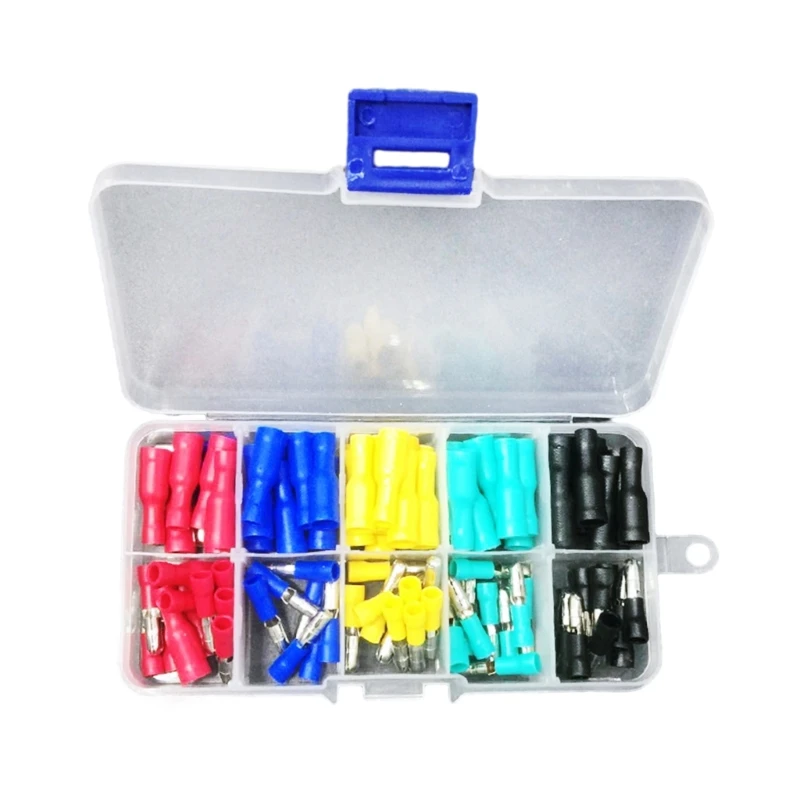 

Quick and Convenient Wire with Pre Insulated Terminals Connectors (100 Piece Set) Dropship