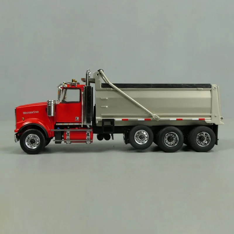 Diecast 1:50 Scale Western Star 4900 Unloading Truck Transport Model 71067 Collection Souvenir Display