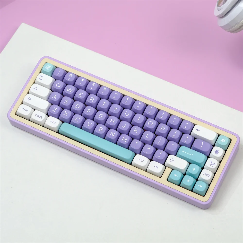 Caps 129 Key Mulan PBT Keycap MOA Profile Five-sided sublimation Keycap For Gaming Mechanical Keyboard Keycap MX Switch