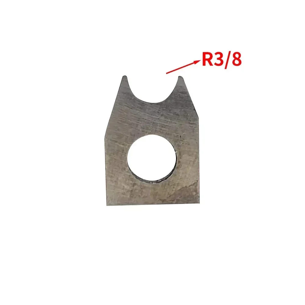 4 قطعة قاطع HSS قابل للتبديل أداة تحويل الخشب المجوفة لمغزل المشاريع #6