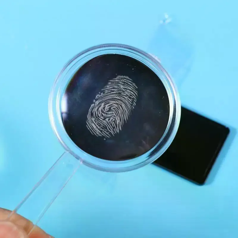 Fingerprint Identification Science Experiment Kit DIY Physics Experiment Toy Complete Material Set For School Home STEM Learnin
