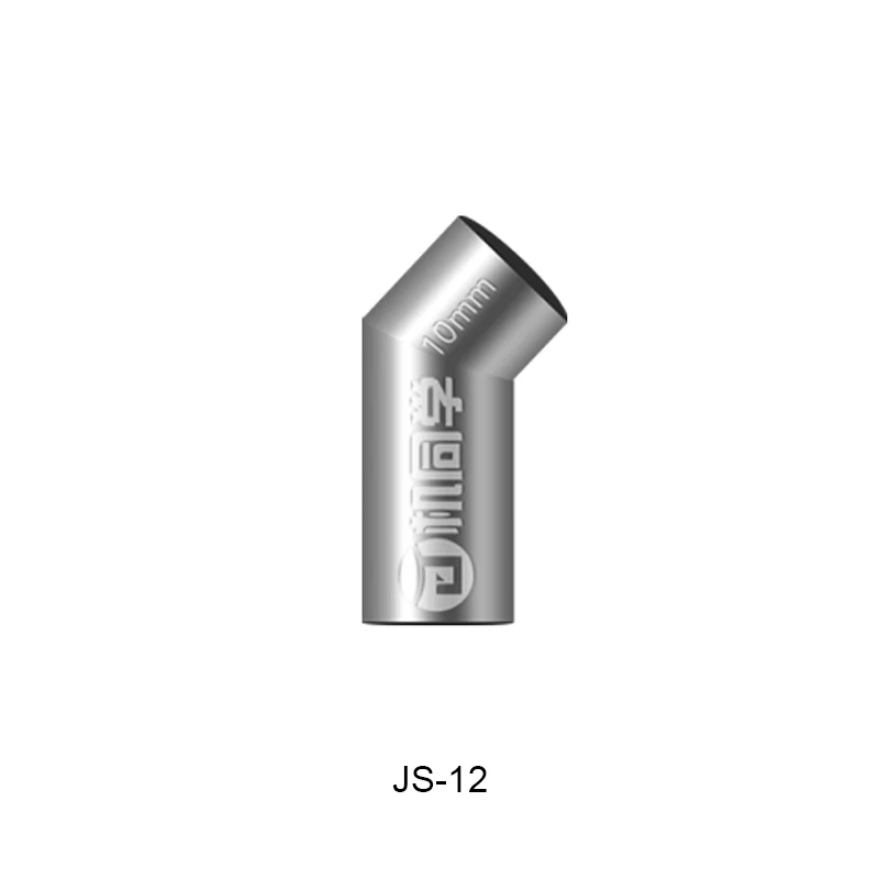 Наклонная ротовая насадка JS-09 для нагревательной станции 861/2008, сопротивление высоким/низким температурам, много размеров, локоть, сопло горячего воздуха