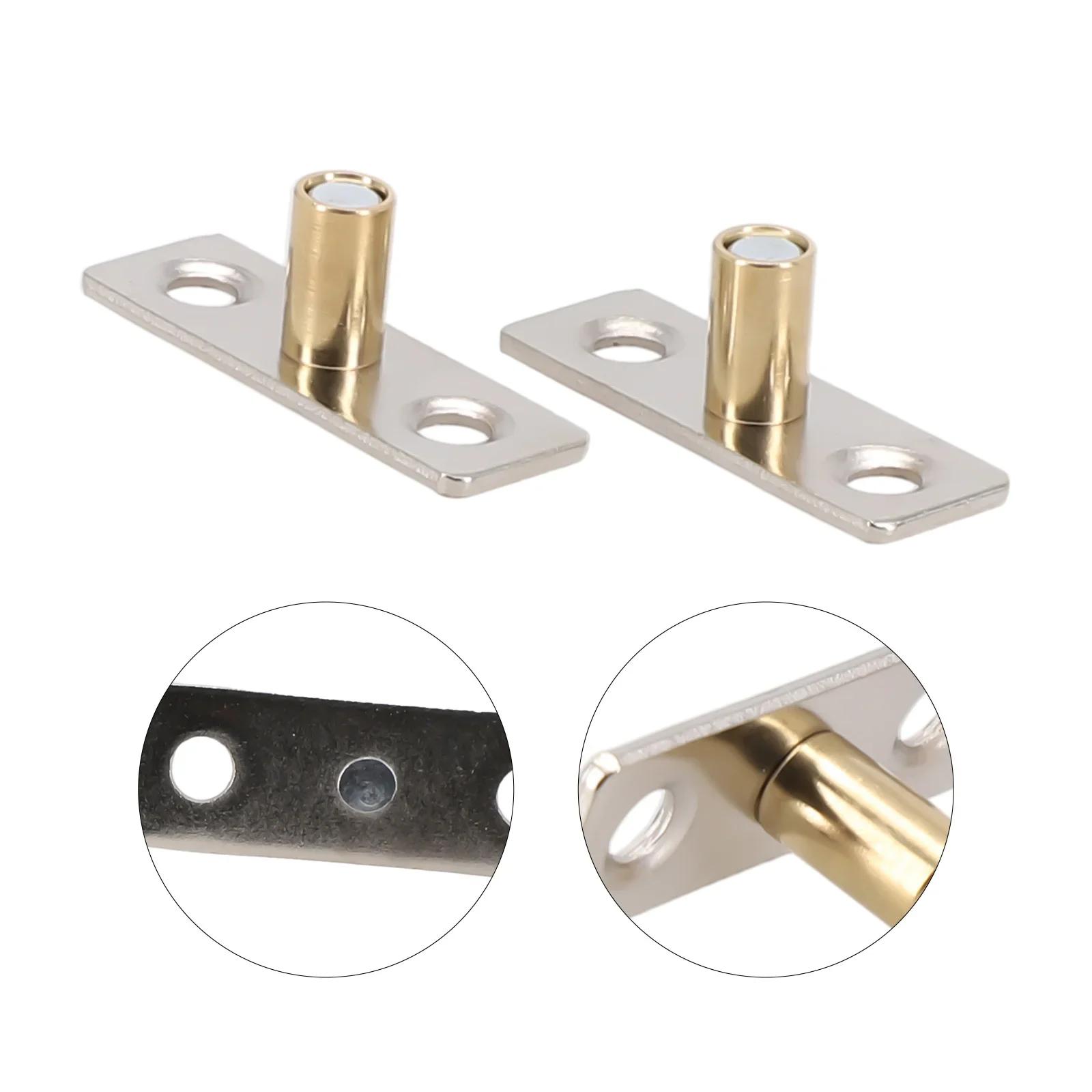 Wooden Sliding Door Guide Locator Metal Parts Replacement Slides Stopper Accessories Building Cabinet Door New