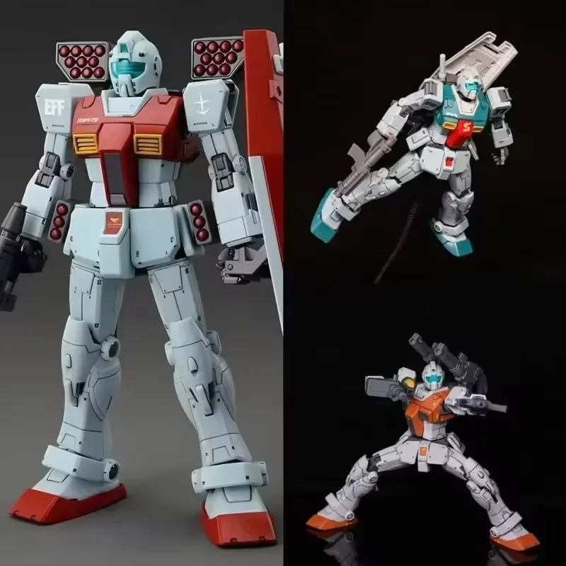 

Gaoke 1/144 RGM-79 GM Комплект сборной модели робота с плечевой пушкой Missile Pod Фигурка Пластиковая модель для детей Игрушки Подарки