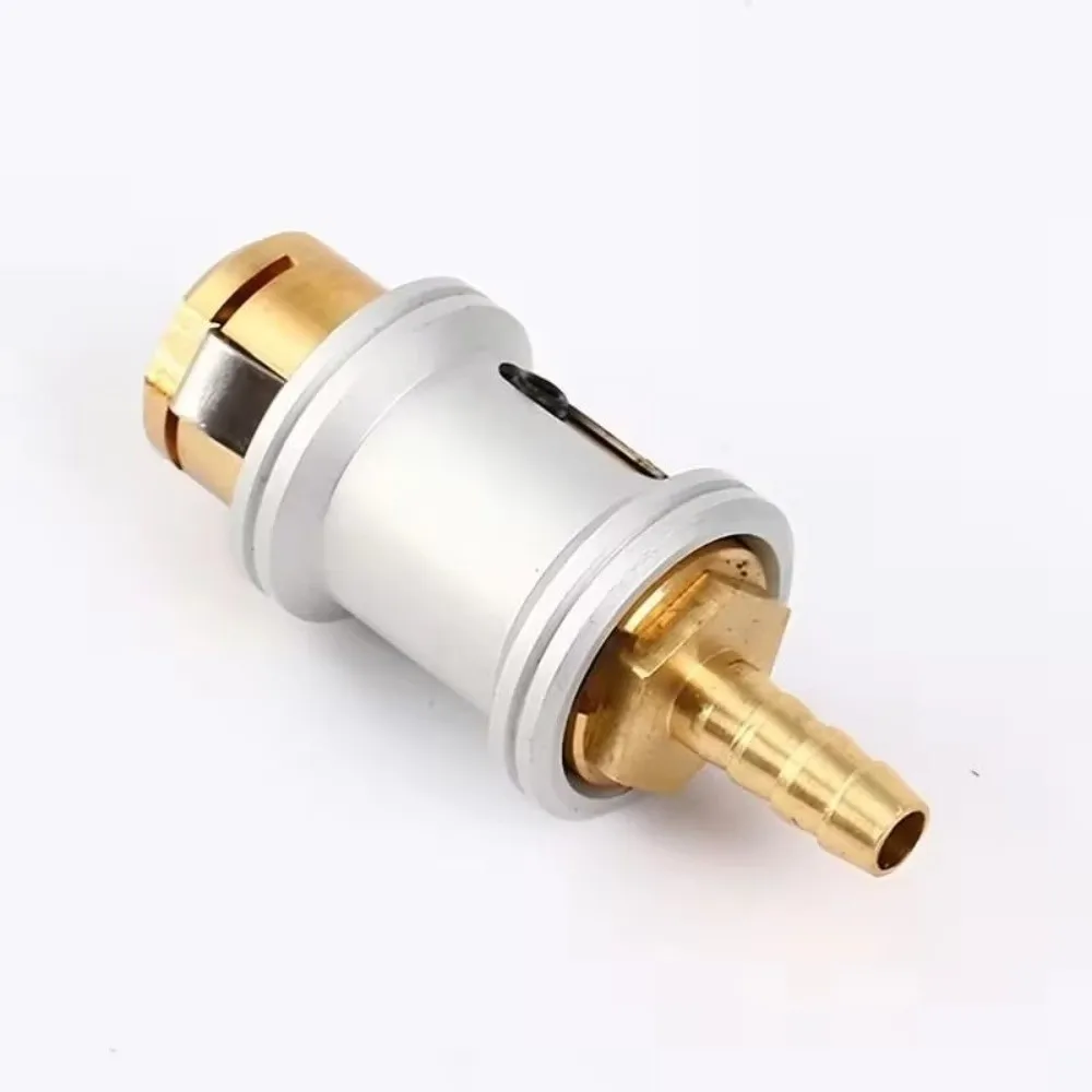 6.5/8mm Air Chuck Adapter Solid Brass Durable Pump Adapter Quick Connect Tire Valve Clip Compressor Pump Accessories