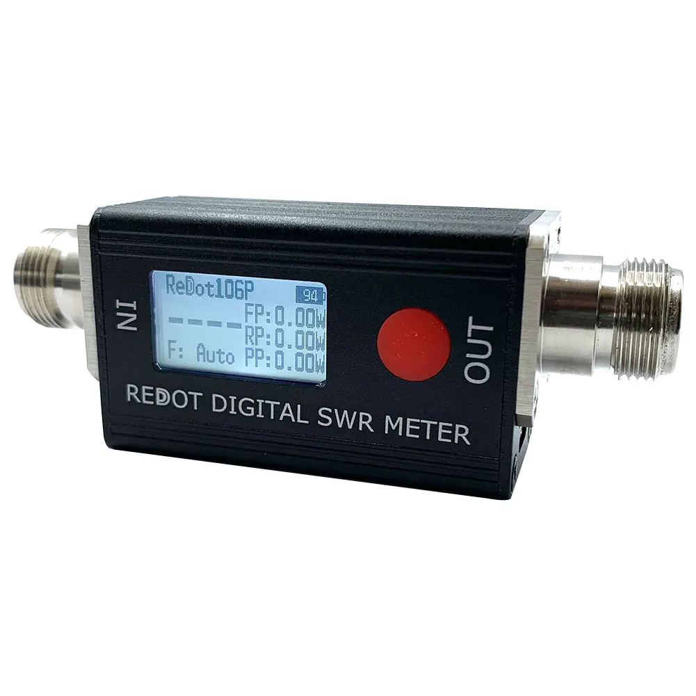 RD106P Digital SWR&Power Meter Standing-wave Ratio 1.00-99.9 FMB VHF UHF SWR Power Analyzer 80-999MHz Support DMR Walkie Talkie