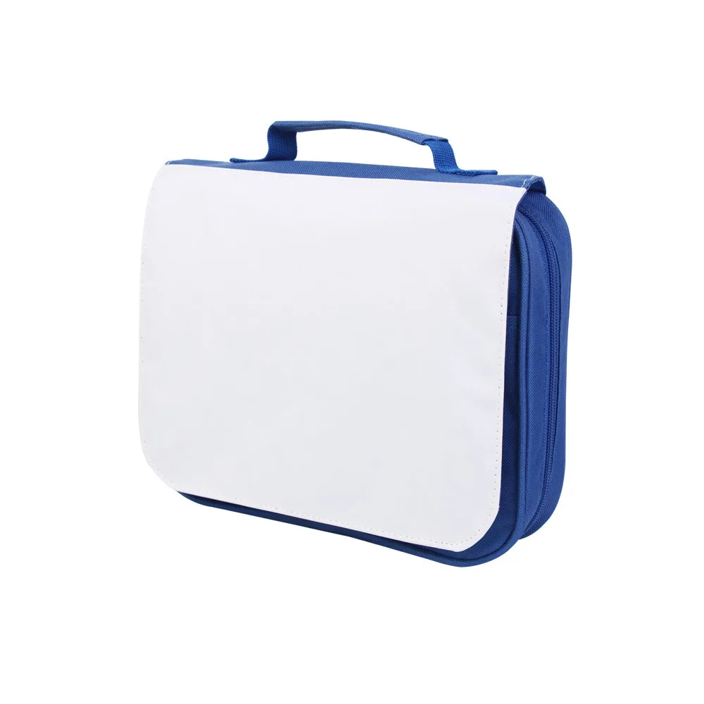 Bolsa de mano en blanco con sublimación, bolsa de archivo con cremallera para almacenamiento de documentos, mochila para estudiantes, bolsa de mano de negocios para impresión por transferencia de calor, 4 Uds.