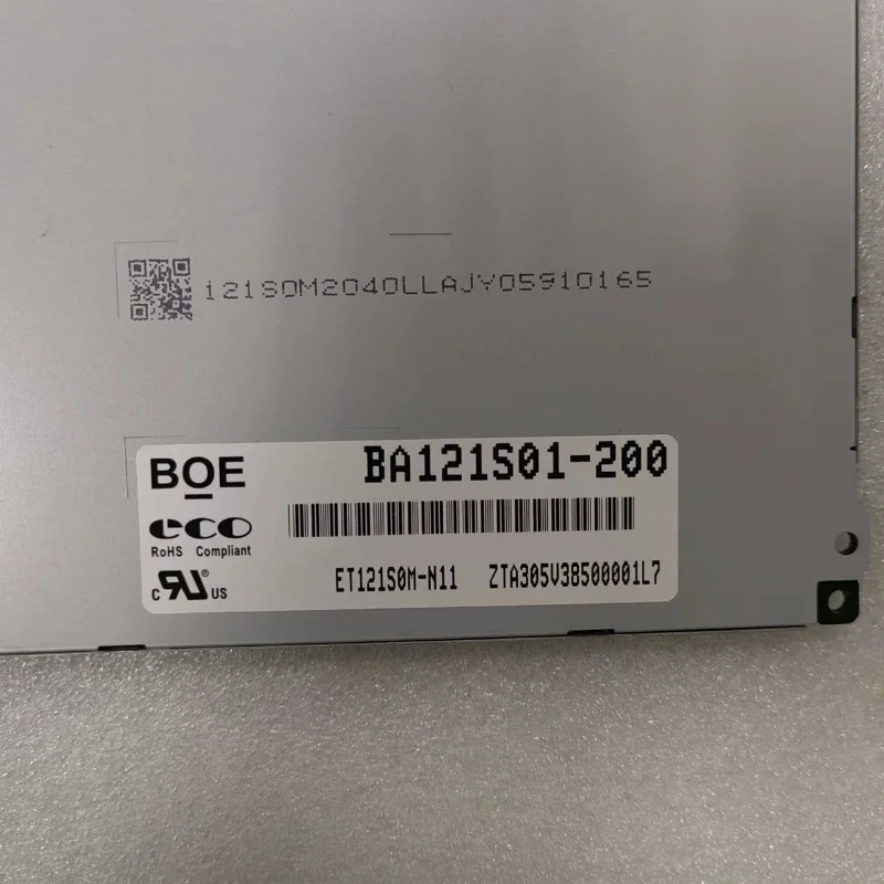 BA121S01-200 BA121S01-100 12.1นิ้วจอ LCD อุตสาหกรรมต้นฉบับ