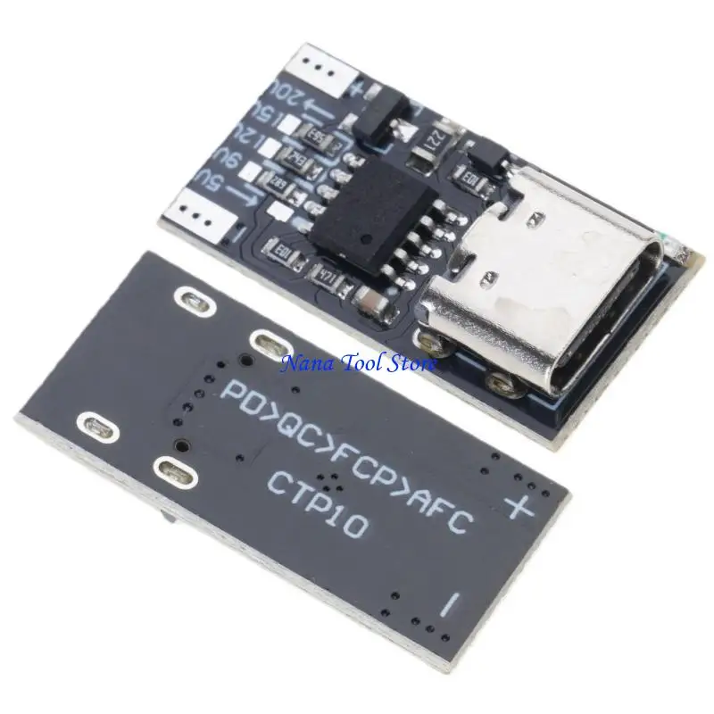 

31GJ Universal USB C Triggering Board 4 Adjustable Voltages For Fast Device Charging