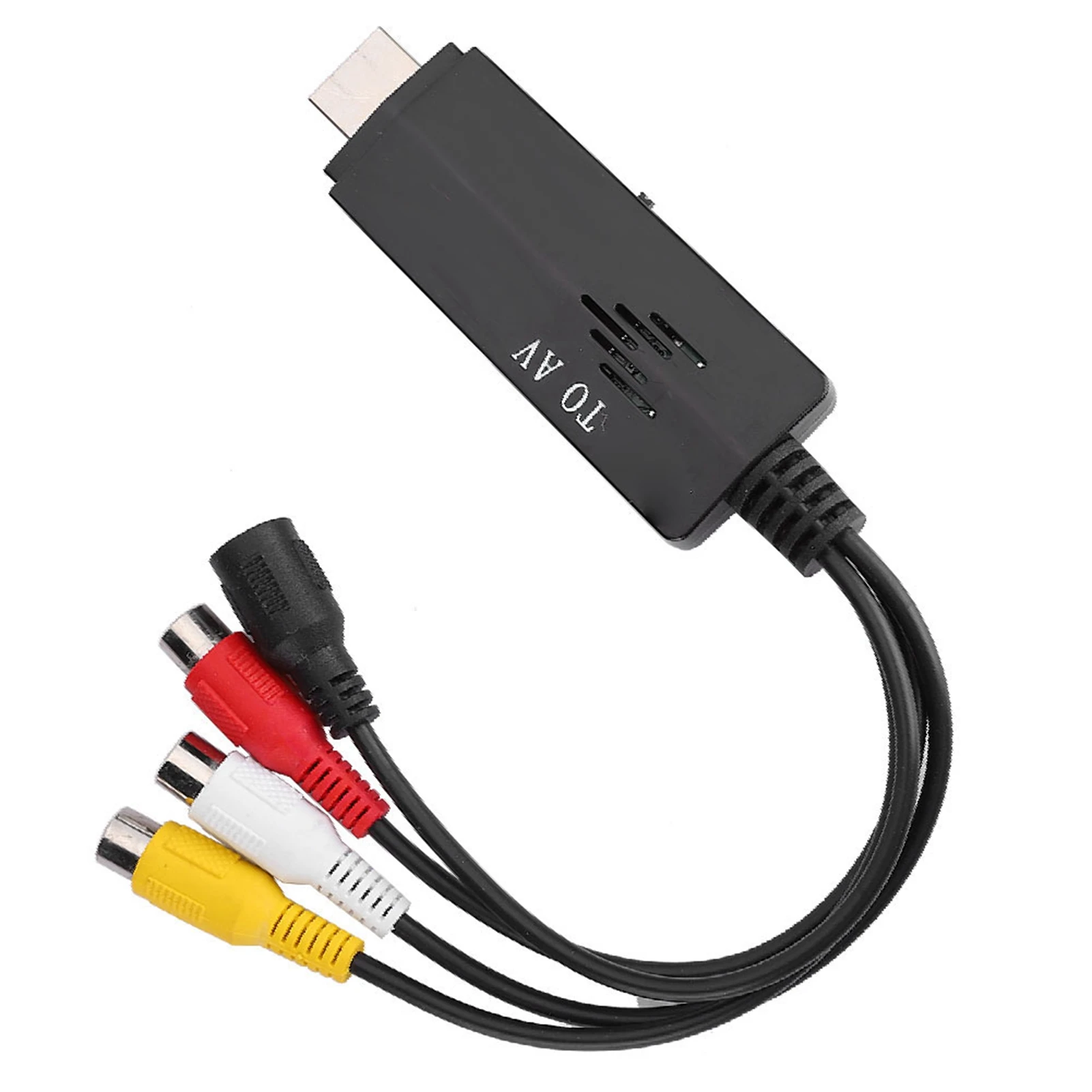 For HDMI to AV  1080P HD Converter Adapter Cable Male to Female for TV VCR DVD HD Video Converter