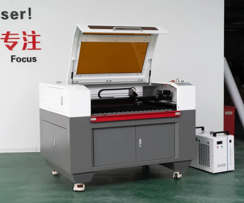 9060/4060/1390 CO2 Gravur- und Schneidemaschinen für Acryl, Holz, Papier, Stoff, Leder, etc. 1060 Schneidemaschine Preis