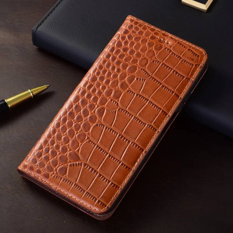 

Для Redmi Note 14, 13, 12, 11 Plus, 5G, флип-чехол из натуральной кожи с турбонаддувом