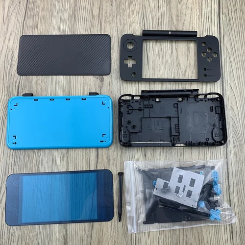 Imagen 1 del producto Reemplazo de carcasa completa para NEW2DSXL 2DSXL LL, funda para NUEVO 2DS XL, accesorios para consola de juegos