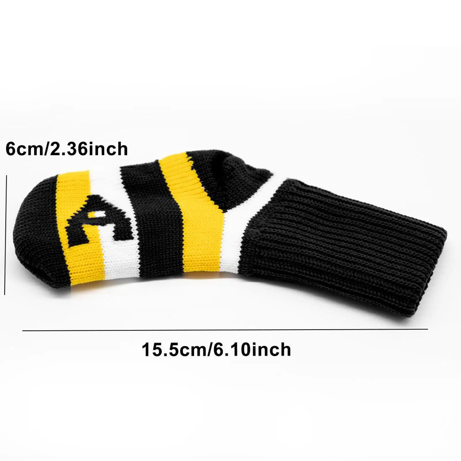 

Golf Iron Putter Protector Thick Wool Head Cover Sleeve Socks with Number Tags for Golf Practice Accessories