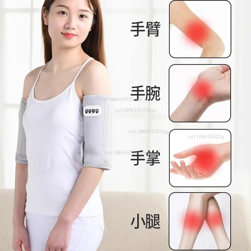 Hand physiotherapy, arm electric massager, wrist artifact, thin hot compress, arm and elbow joint pain, kneading heating