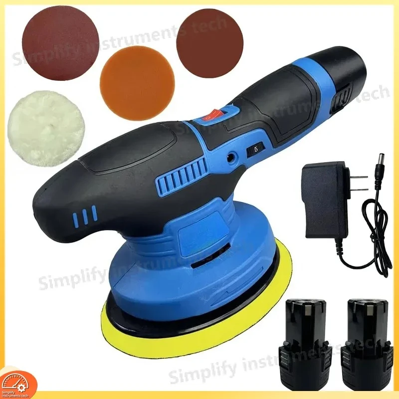 Action Polishing 12V Lithium Ion Battery Powered Car Polisher for Auto Detailing Paint Correction and Car Beauty
