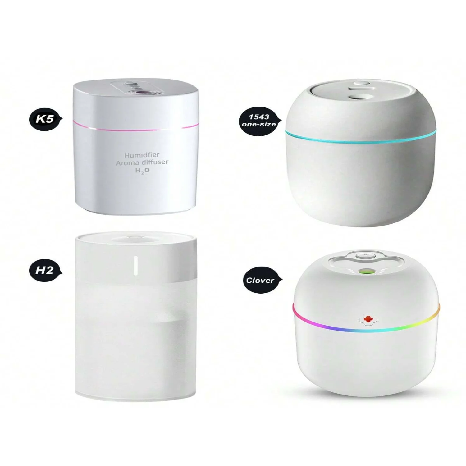 1pc USB Car Humidifier, Portable Ultrasonic  Air Humidifier For , Bedroom And Car, Low Power Consumption, Gift