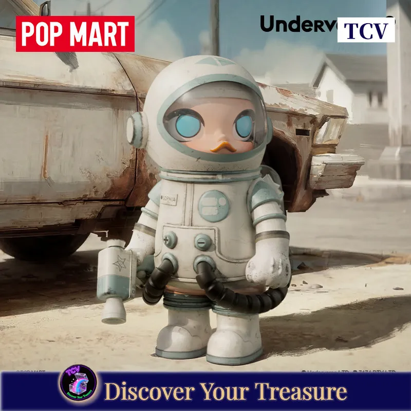 

Tcv Popmart Mega Space Molly 400% Ashley Wood Collectible Art Toy Figure Pvc Model Statue Desktop Decoration Gift For Fans