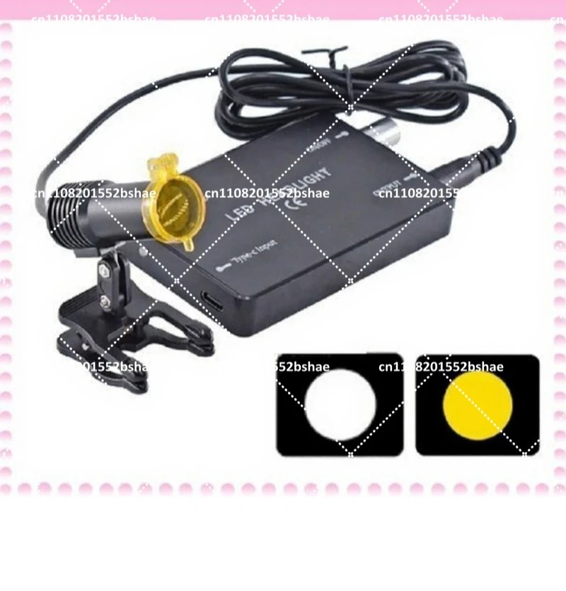 dental-ent-medical-led-headlight-wired-3w5w-optional-surgical-headlamp-clinical-examination-light