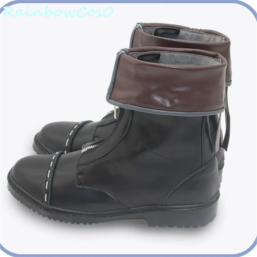 Cloud Strife-Final Nette VII Fantasy7 Cosplay Chaussures Bottes, Rainbow Cos0, Jeu de Noël, Anime, Halloween, Wino 77