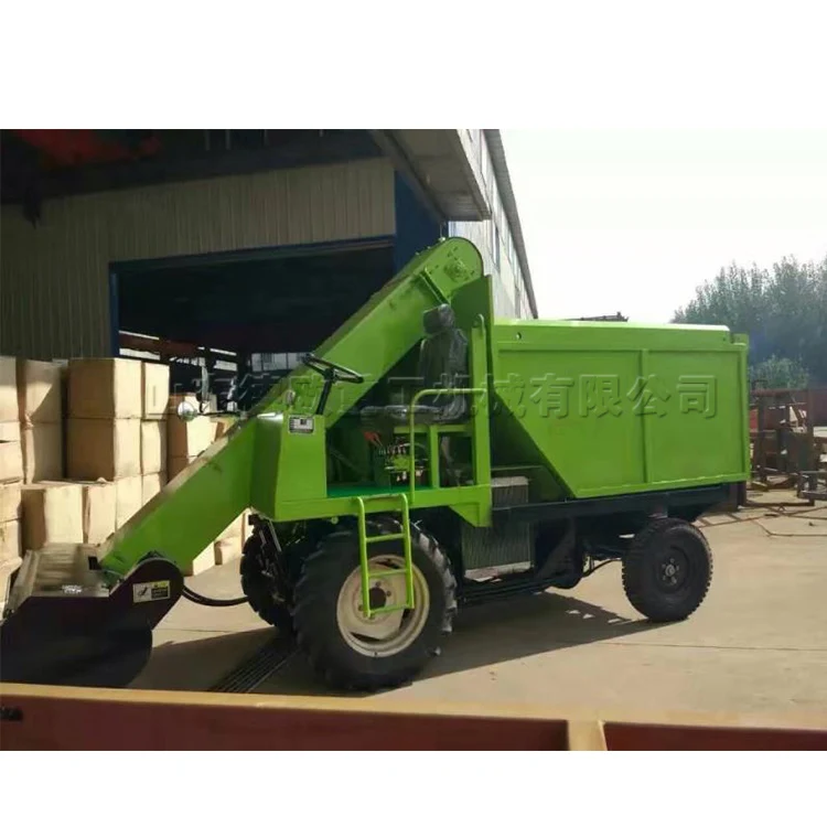 Ведро с саморазгрузкой Manure Cleaning Truck Саморазгрузочный Manure Sho vel Mac hine Sheep Pig Коллектор Manure