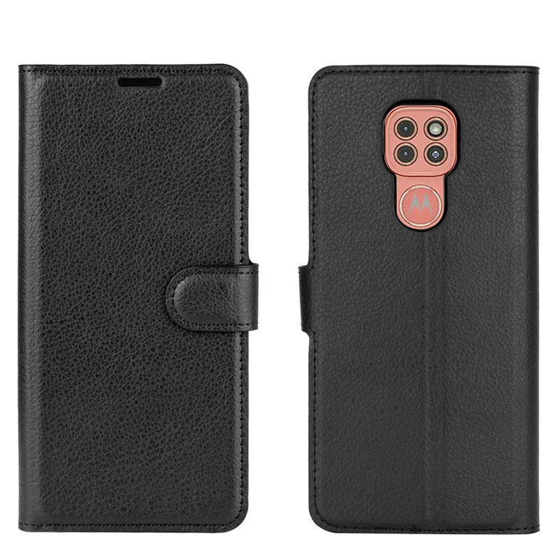 

For Motorola Moto G9 Play Moto E7 Plus E7 Wallet Phone Case Flip Leather Cover Capa Etui Fundas