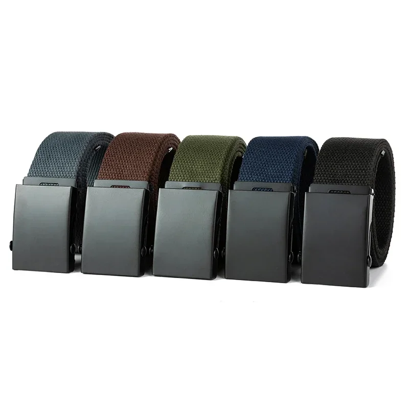 حزام قماش للرجال ، حزام جينز ، حزام رجالي غير رسمي ، حزام خصر فاخر ، حزام عسكري تكتيكي ، موضة جديدة ،