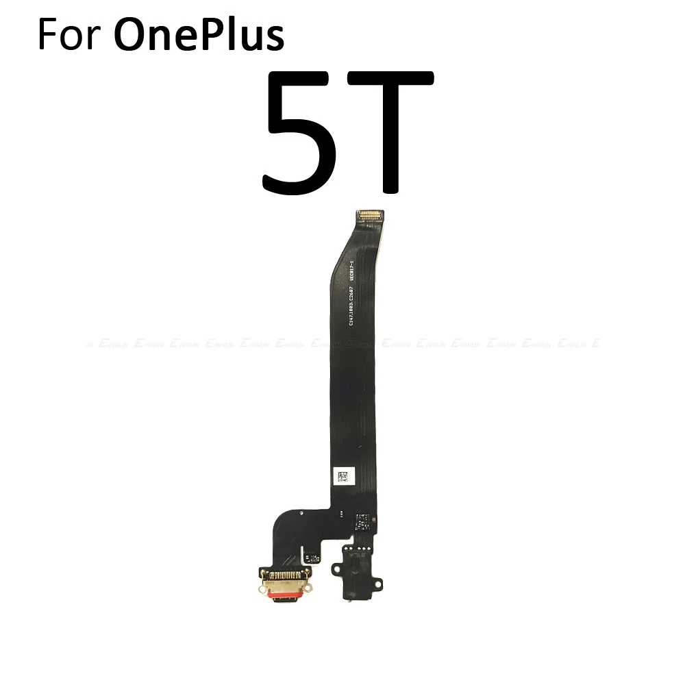 ل OnePlus 3 3T 5 5T 6 6T 7 7T 8T 9 9R 8 برو نوع C USB ميناء الشحن قفص الاتهام موصل الكابلات المرنة استبدال الجمعية أجزاء #3