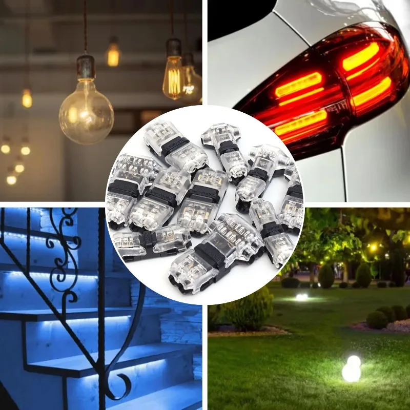 20/1 قطعة T الحنفية موصلات الأسلاك قطع محطات الجهد المنخفض سلك الفاصل موصل دفع في رافعة موصلات الأسلاك السريعة #5