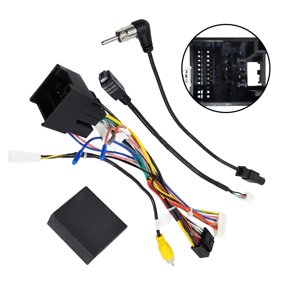 CANBUS Protocol for enabled Power Adapter for Android in For Ford For ECOSPORT 2018 with Vehicle Male Connector