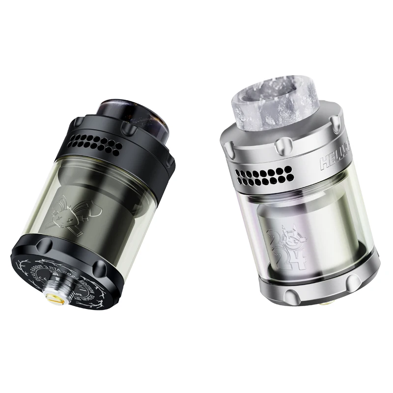 電子タバコhellvapeオリジナル,死んだウサギ,3 rtaタンク,ダブルコイルアトマイザー,ドリップチップ810,3.5ml, 5.5ml, 2022