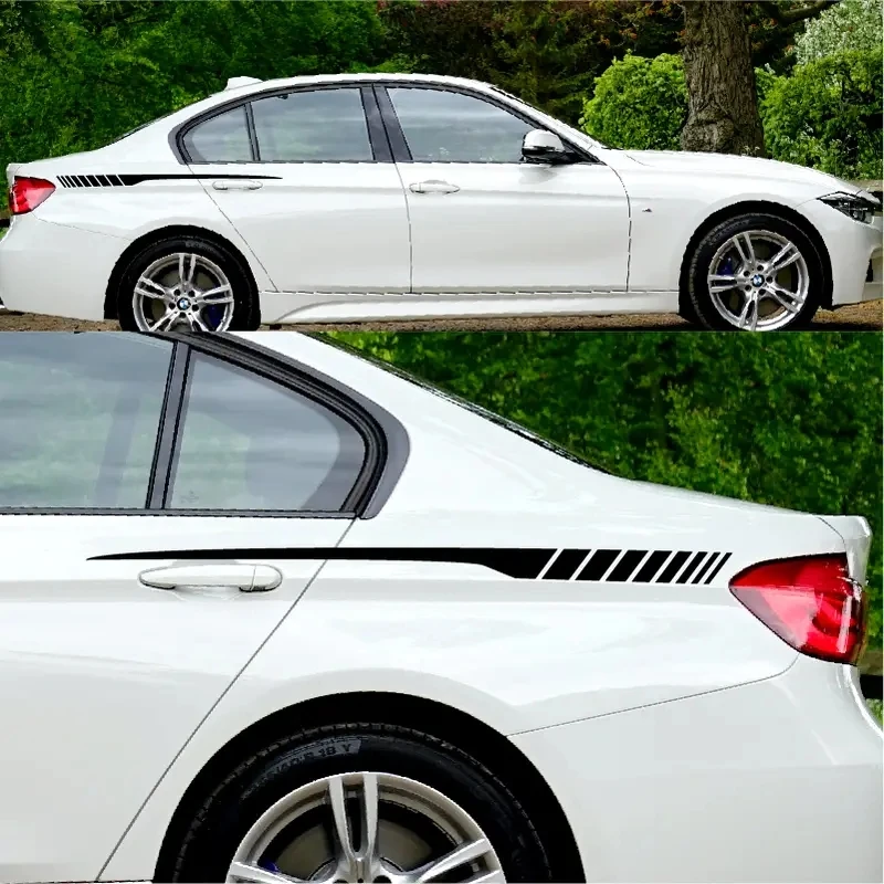 1PC Romantic stripe  Auto Stickers On The Car Car Stickers And Decals Carbon Sticker Funny Crazy Cat Car Sticker Accessories