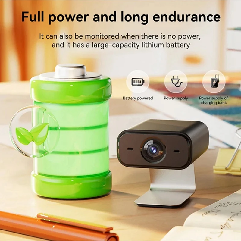 كاميرا منزلية V720 للتسجيل اللاسلكي الداخلي والخارجي وكاميرا مراقبة بالفيديو