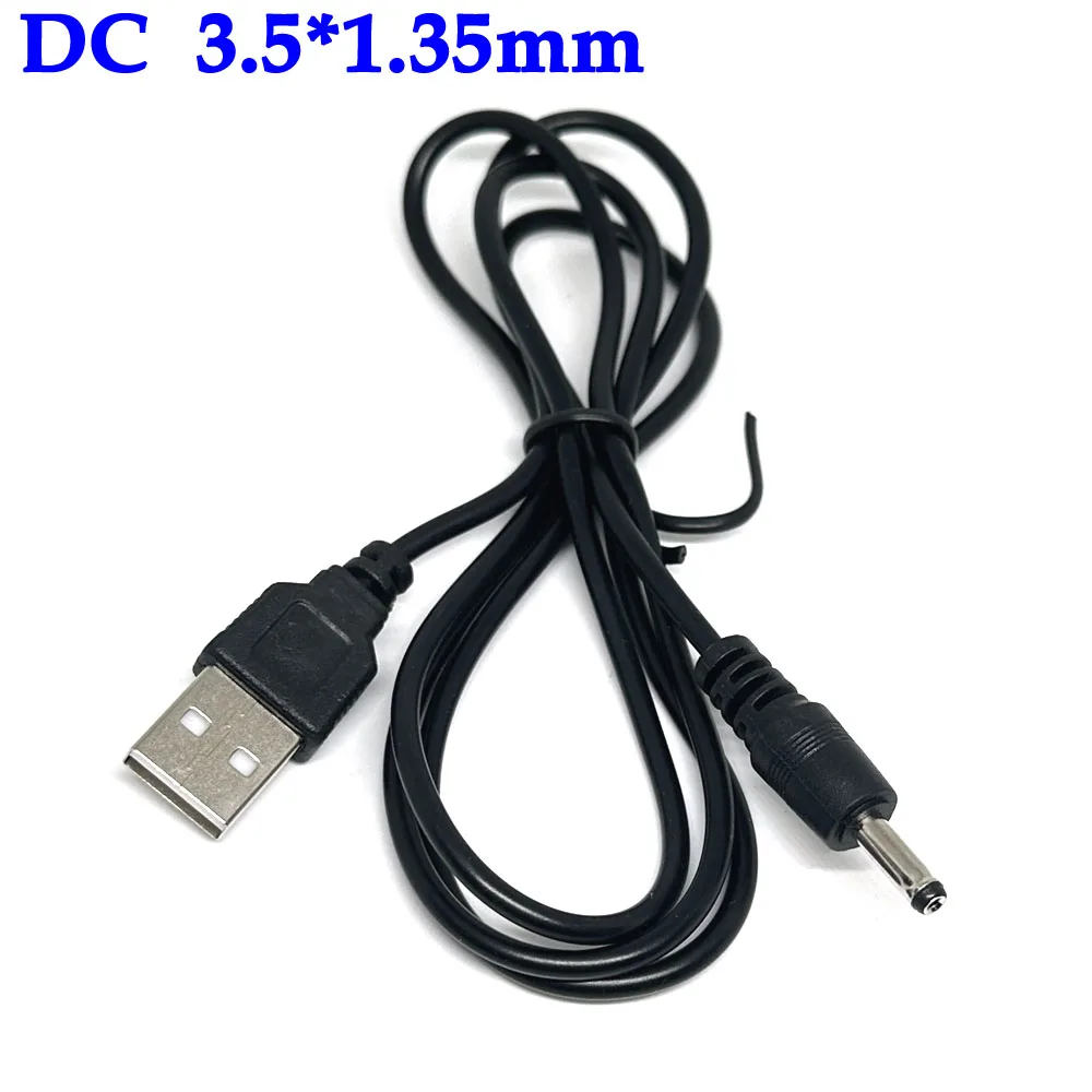 USB to DC5.5 DC Charging Electronic Data Line Electronic Accessories USB to DC 5.5*2.1 / 5.5*2.5mm Copper Core Power Cord Cable