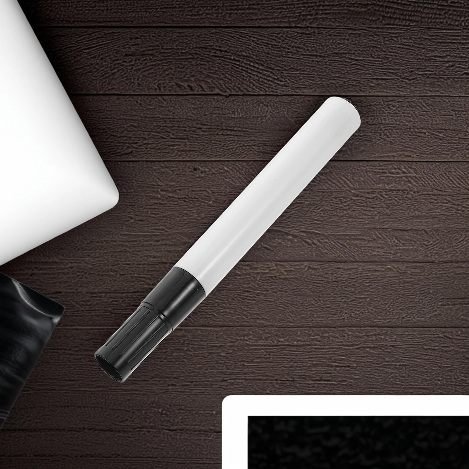 

10pcs Empty Shell Blackboard Pen White Markers Dry Erase School Supplies Refillable Smooth Writing Precision Craftsmanship